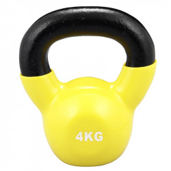 Kettlebell Trendy sárga-fekete 4 kg Fitness Trendy