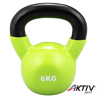 Kettlebell Trendy lime-fekete 6 kg
