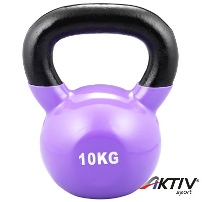 Kettlebell Trendy lila-fekete 10 kg