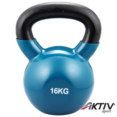 Kettlebell Trendy zöld-fekete 16 kg