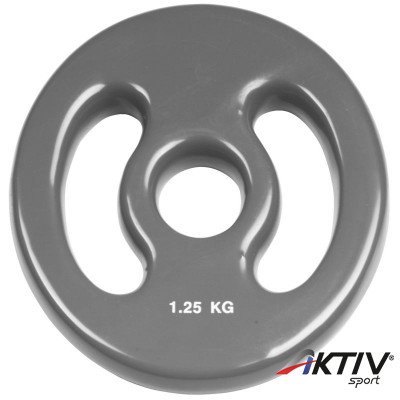 Súlyzótárcsa Trendy 1,25 kg szürke