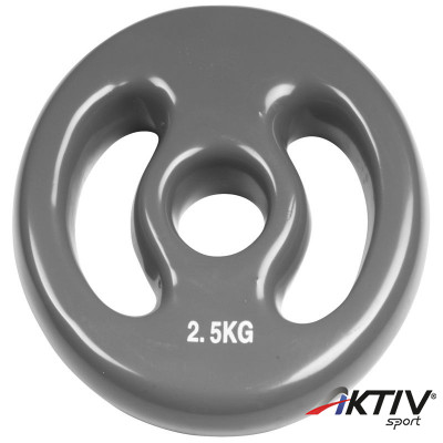 Súlyzótárcsa Trendy 2,5 kg szürke