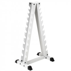 Egykezes súlyzótároló Trendy fehér 73x59x155 cm Fitness Trendy