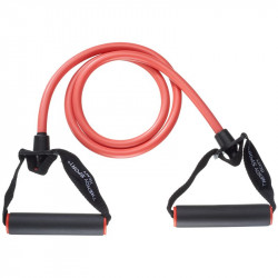 Gumikötél szivacsmarkolattal Trendy Gymtube erős piros Fitness Trendy