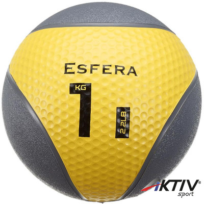 Medicin labda Trendy Esfera Premium gumi 1 kg sárga