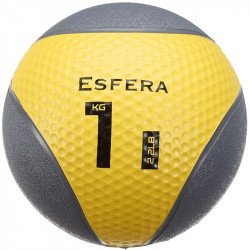 Medicin labda Trendy Esfera Premium gumi 1 kg sárga Fitness Trendy