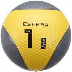 Medicin labda Trendy Esfera Premium gumi 1 kg sárga Fitness Trendy