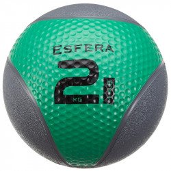 Medicin labda Trendy Esfera Premium gumi 2 kg zöld Fitness Trendy