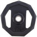 Súlyzókészlet Trendy Premium Pump 18,5 kg fekete-szürke