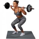 Súlyzókészlet Trendy Premium Pump 18,5 kg fekete-szürke