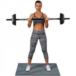 Súlyzókészlet Trendy Premium Pump 18,5 kg fekete-szürke