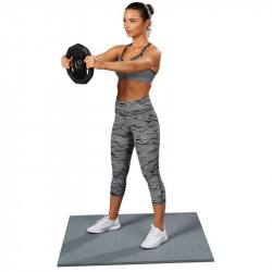 Súlyzókészlet Trendy Premium Pump 18,5 kg fekete-szürke