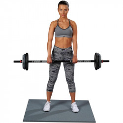 Súlyzókészlet Trendy Premium Pump 18,5 kg fekete-szürke