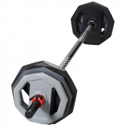 Súlyzókészlet Trendy Premium Pump 18,5 kg fekete-szürke Fitness Trendy