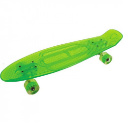 Gördeszka Amaya Cruiser Traction 72 cm áttetsző zöld Gyereknap Amaya