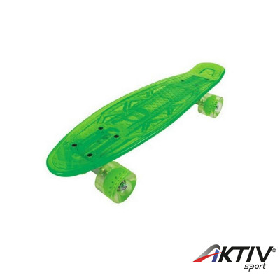 Gördeszka Amaya Cruiser Traction 61 cm áttetsző zöld