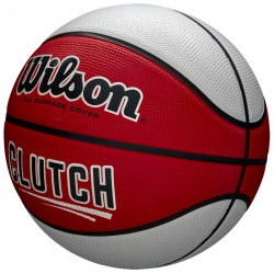 Kosárlabda Wilson Clutch gumi 7-es méret piros-fehér