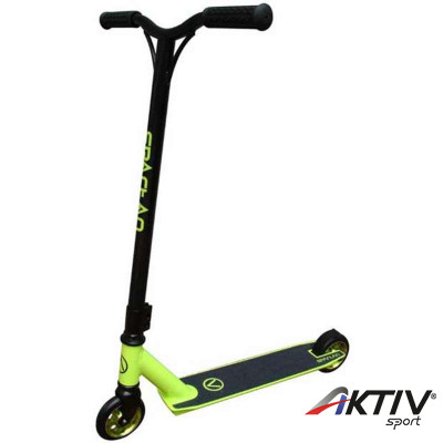 Extrém roller Stunt fekete-neonzöld