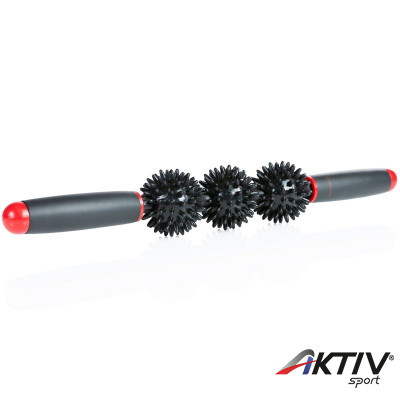 Masszírozó roller Gymstick fekete
