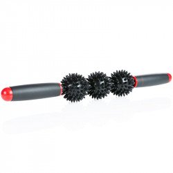 Masszírozó roller Gymstick fekete Fitness Gymstick