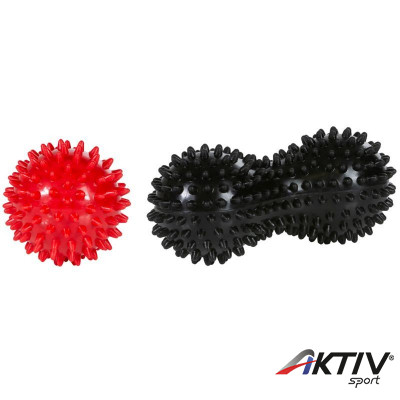 Tüskés masszázs labda szett Gymstick