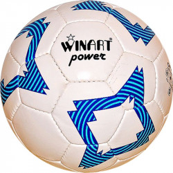 Futball labda Winart Power No.5 kék Sportszer Winart