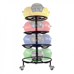 Tartó állvány Tunturi Wall Ball Rack