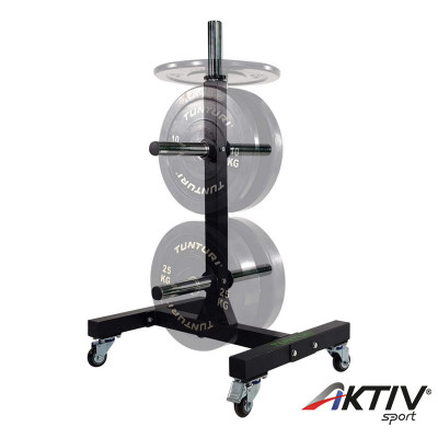 Görgős súlytárcsa tartó állvány Tunturi