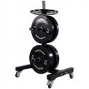 Görgős súlytárcsa tartó állvány Tunturi