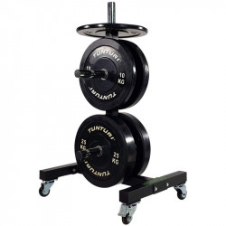 Görgős súlytárcsa tartó állvány Tunturi