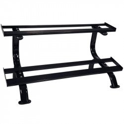 Professzionális egykezes súlyzótartó állvány 2 soros Tunturi Fitness Tunturi