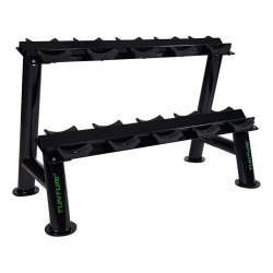 Két soros kézisúlyzó tartó állvány 5 párhoz Tunturi PRO Fitness Tunturi