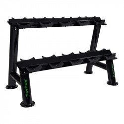 Két soros kézisúlyzó tartó állvány 5 párhoz Tunturi PRO Fitness Tunturi