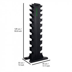 Kézisúlyzó tartó torony Tunturi PRO