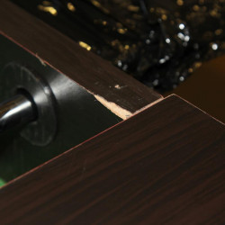 Szépséghibás csocsóasztal Leeds sötétbarna