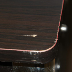 Szépséghibás csocsóasztal Leeds sötétbarna