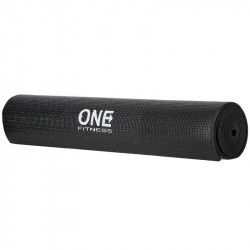 Jóga matrac One Fitness YM02 173x61x0,6 cm fekete Fitness One Fitness