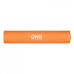 Jóga matrac One Fitness YM02 173x61x0,6 cm narancs