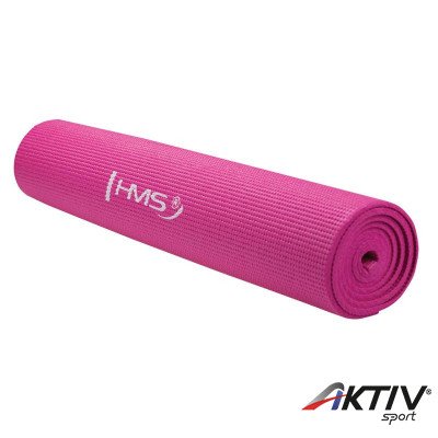 Jóga matrac HMS YM02 173x61x0,6 cm rózsaszín
