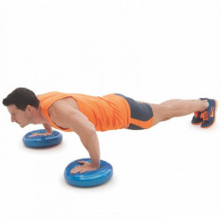 Masszírozó egyensúlyozó párna Amaya 34 cm türkiz