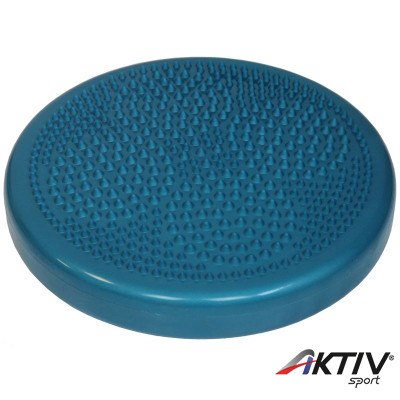 Masszírozó egyensúlyozó párna Amaya 34 cm petrolkék