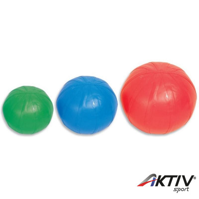 Edzőlabda vízzel tölthető Amaya Agua 24 kg kék