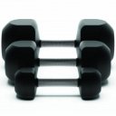 Kézisúlyzó gumírozott Amaya 10 kg