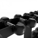 Kézisúlyzó gumírozott Amaya 35 kg