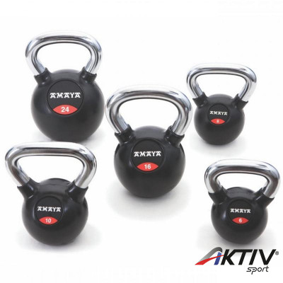 Kettlebell gumírozott Amaya 6 kg