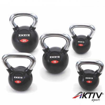 Kettlebell gumírozott Amaya 6 kg