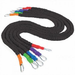 Karabineres erősítő gumikötél Amaya erős 120 cm Fitness Amaya