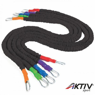 Karabineres erősítő gumikötél Amaya extra erős 120 cm
