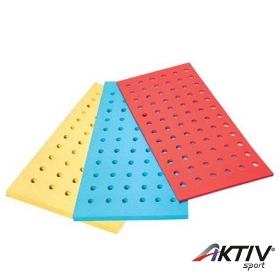 Vízi szőnyeg lyukakkal Amaya 200x100x2 cm piros