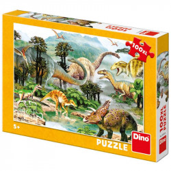 Puzzle 100 db XL Ravensburger Dinoszaurusz Puzzle Ravensburger